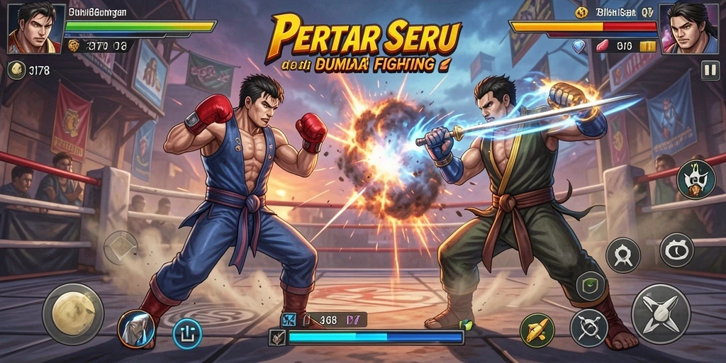 Tangkapan layar dari gameplay seru di <strong>3178</strong> yang menampilkan pertarungan sengit.