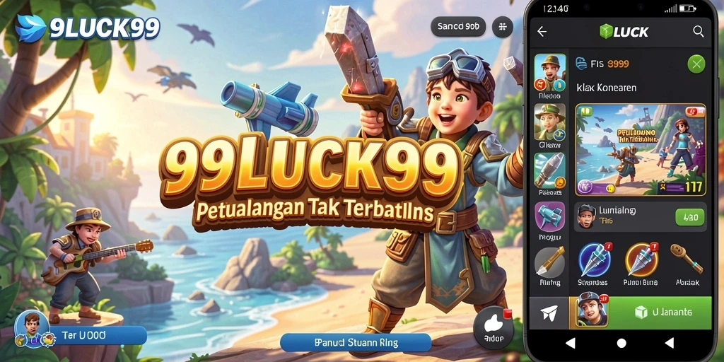 Screenshot dari gameplay 99LUCK99 yang penuh aksi petualangan.