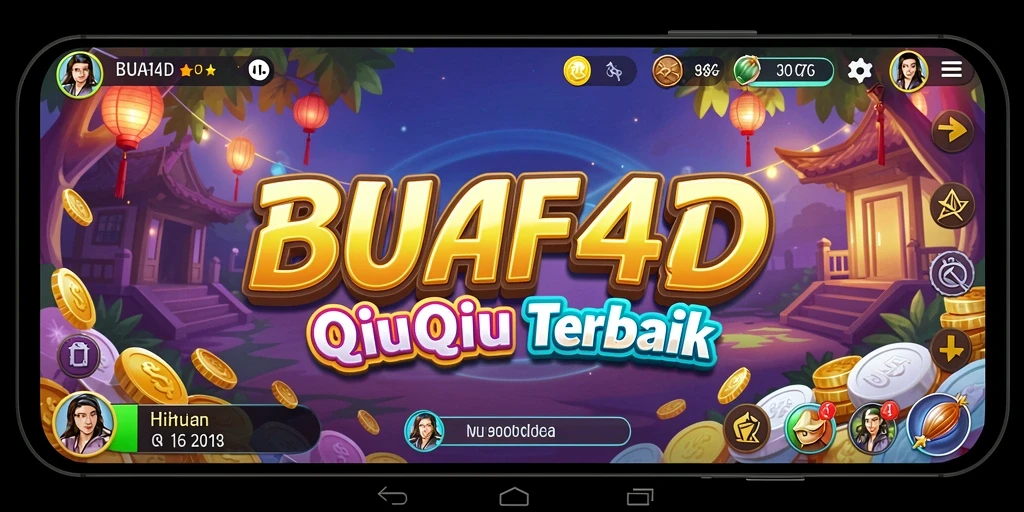 Tangkapan layar dari gameplay menegangkan BUAH4D QiuQiu.