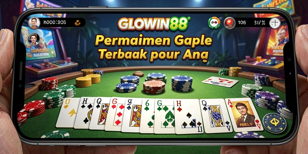 Tampilan gameplay Gaple yang seru dan interaktif.