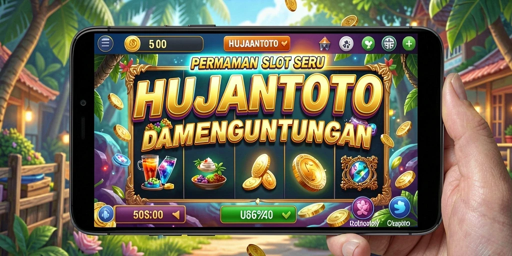 Gameplay menarik di HUJANTOTO dengan berbagai mesin slot.