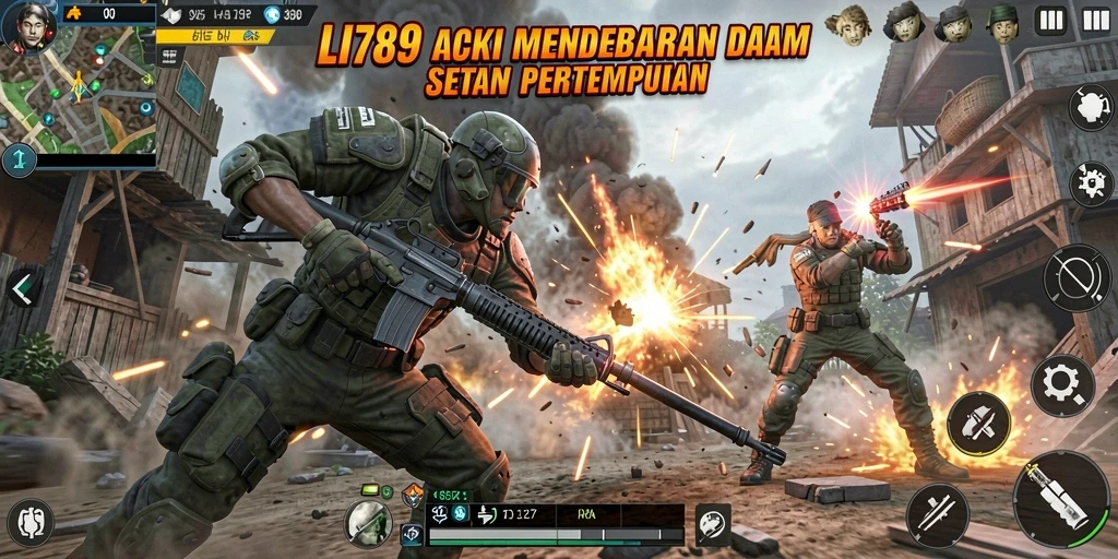 Cuplikan aksi mendebarkan dari gameplay LI789.