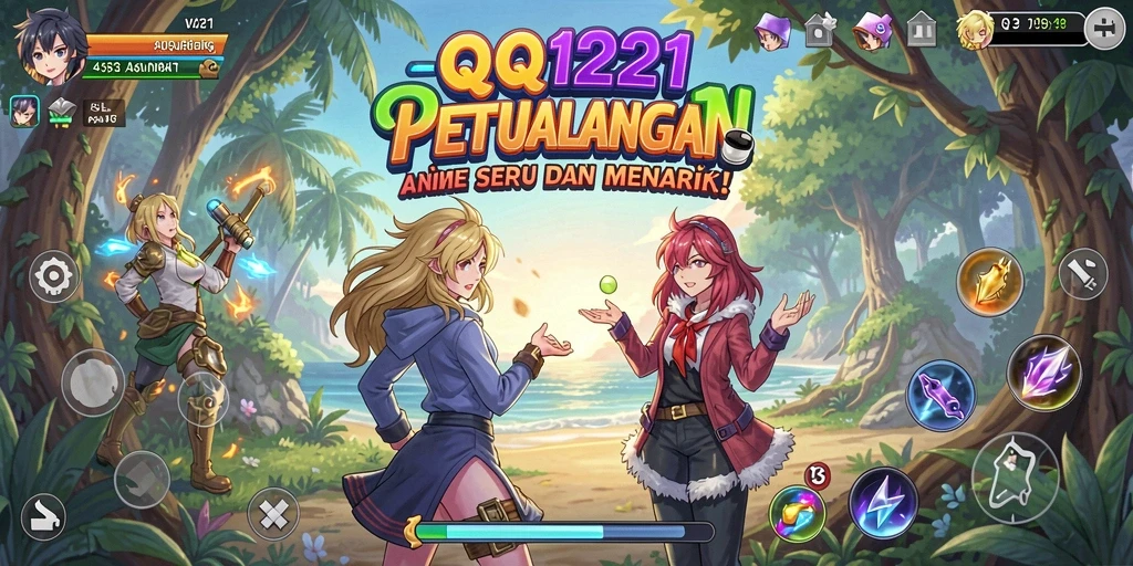 Gameplay seru dengan karakter-karakter anime ikonik.