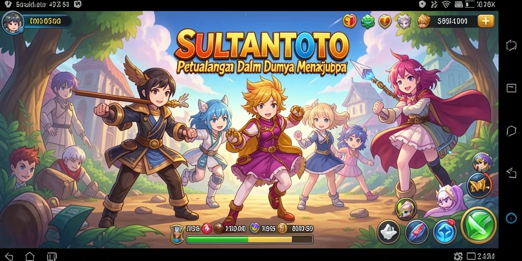 Tampilan menarik dari gameplay SULTANTOTO yang memukau.